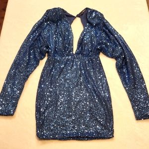FashionNova medium size sequin mini dress